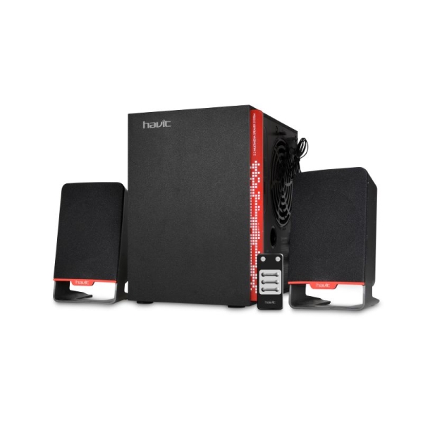 Havit SF8200U Ηχεία Υπολογιστή 2.1 με Ισχύ 3W σε Μαύρο Χρώμα