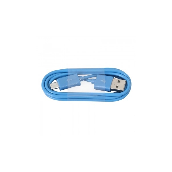 Omega Cable Micro USB 1m , BLUE  (42333)