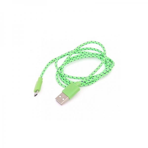 Omega Cable Micro USB 1m , Light Blue  (42317)