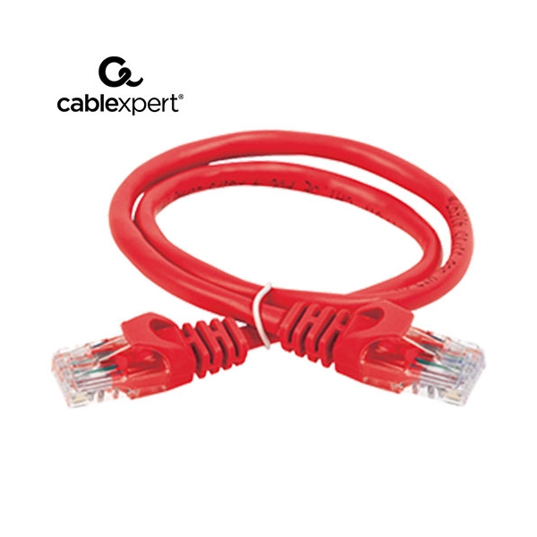CABLEXPERT CAT5E UTP PATCH CORD 1M RED PP12-1M/R