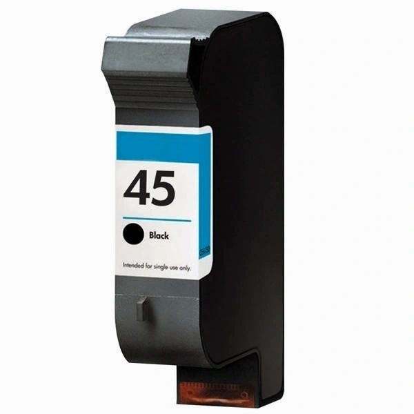 HP No 45 Μελάνι Compatible  (51645A) 870/890/960/970/1220 black 835 pg