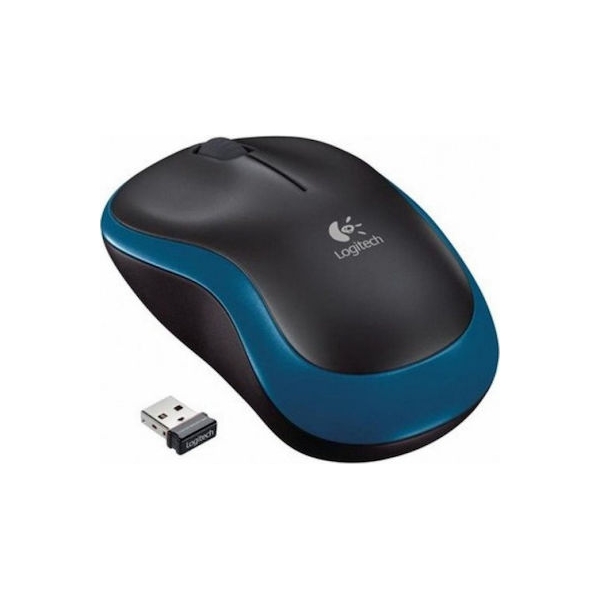 LOGITECH Mouse Wireless M185 Blue