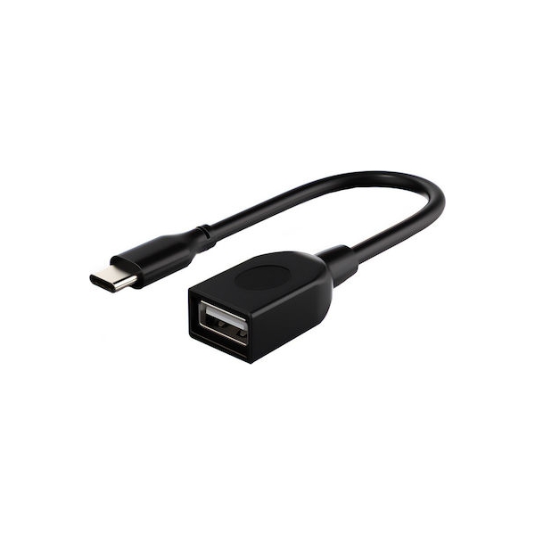 CABLETIME καλώδιο USB Type-C σε USB 2.0 CMAF2, 480Mbps, 0.15m, μαύρο