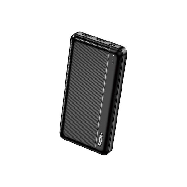 KSC-1084/BLACK POWERBANK 9000mAh ΜΑΥΡΟ